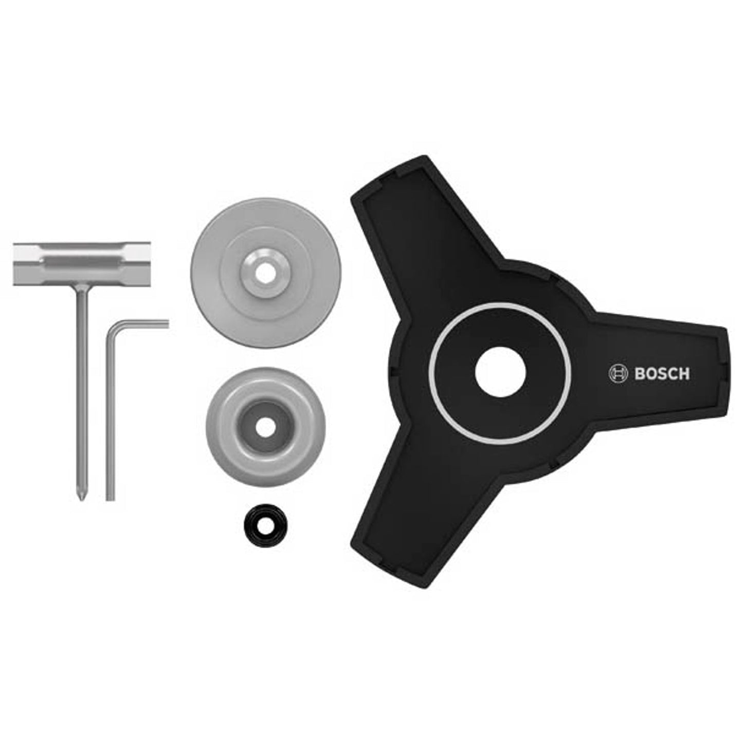 BOSCH Home & Garden Messersatz Advanced Rasentrimmermesser schwarz | F016800623