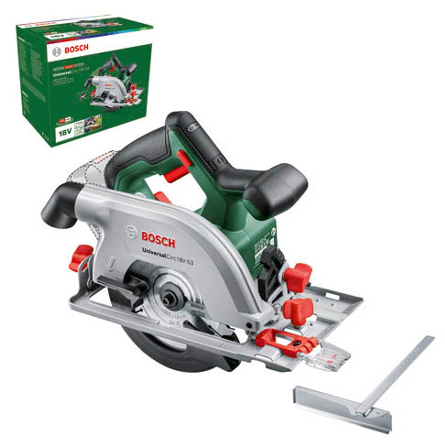 BOSCH Home & Garden UniversalCirc 18V-53 Akku-Handkreissäge 18,0 V, ohne Akku | 06033B1400