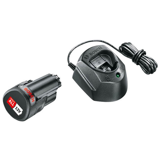 BOSCH Home & Garden Werkzeugakku mit Ladegerät 1,5 Ah +GAL 1210 CV Li-Ion 1,5 Ah | 1600A01L3D