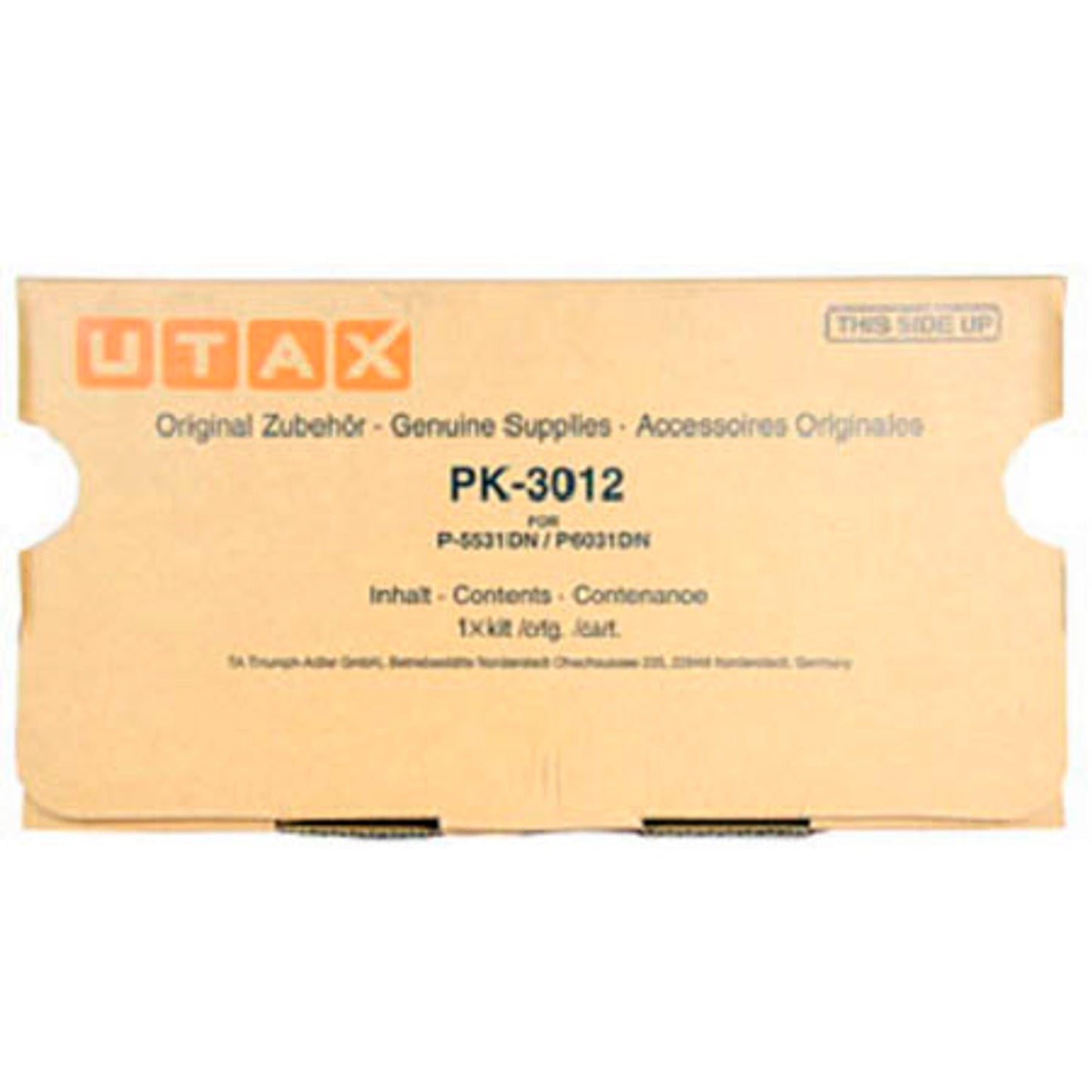 UTAX PK-3012 schwarz Toner | 1T02T60UT0