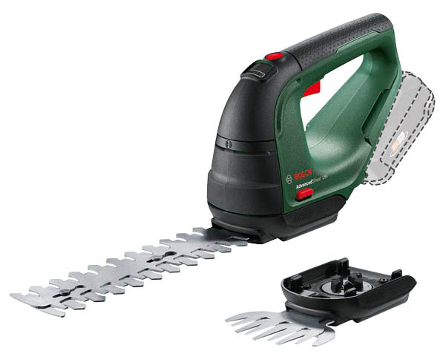 BOSCH Home & Garden AdvancedShear 18V-10 Grasschere 18,0 V, Akku