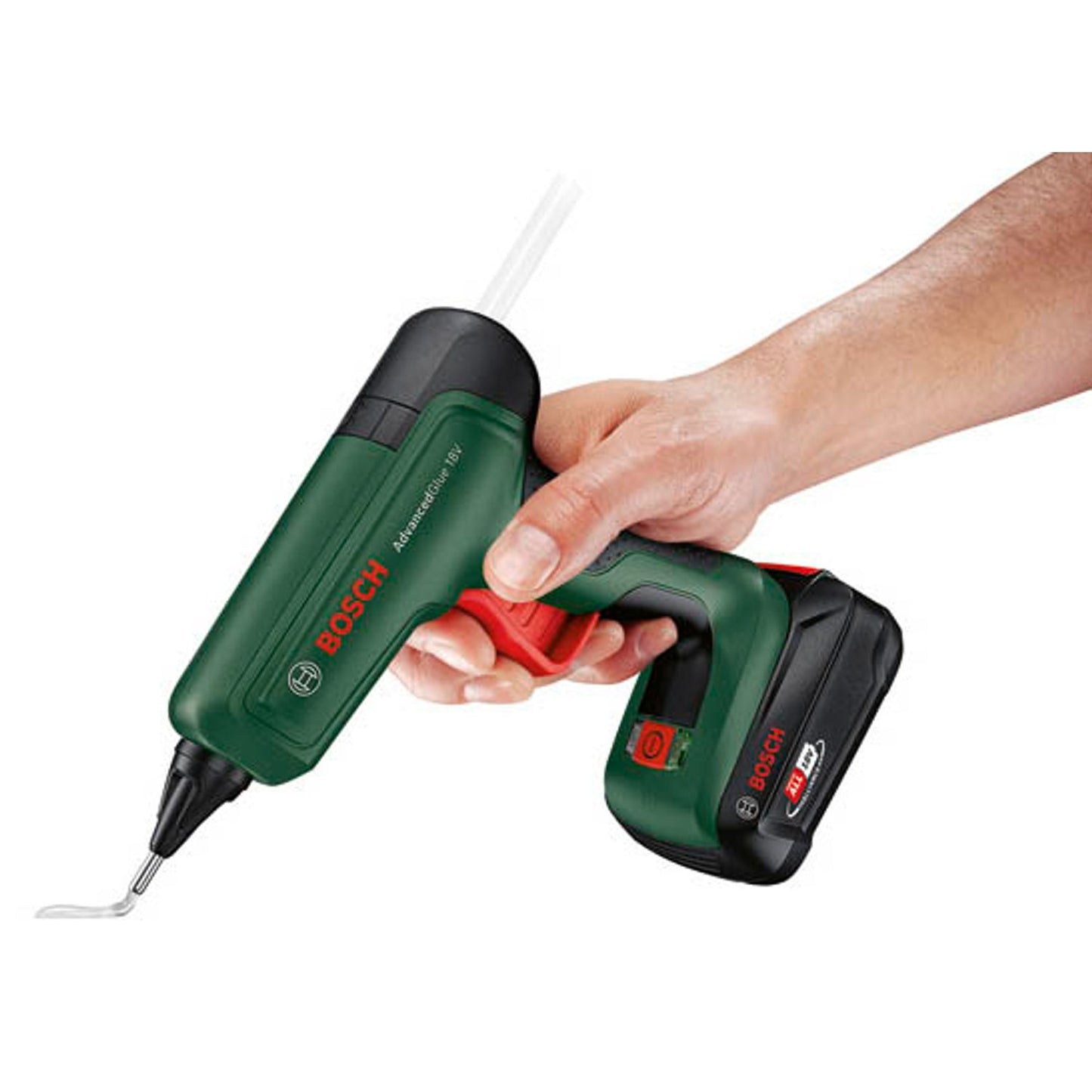 BOSCH Home & Garden AdvancedGlue 18V Akku-Heißklebepistole grün, schwarz | 603264800