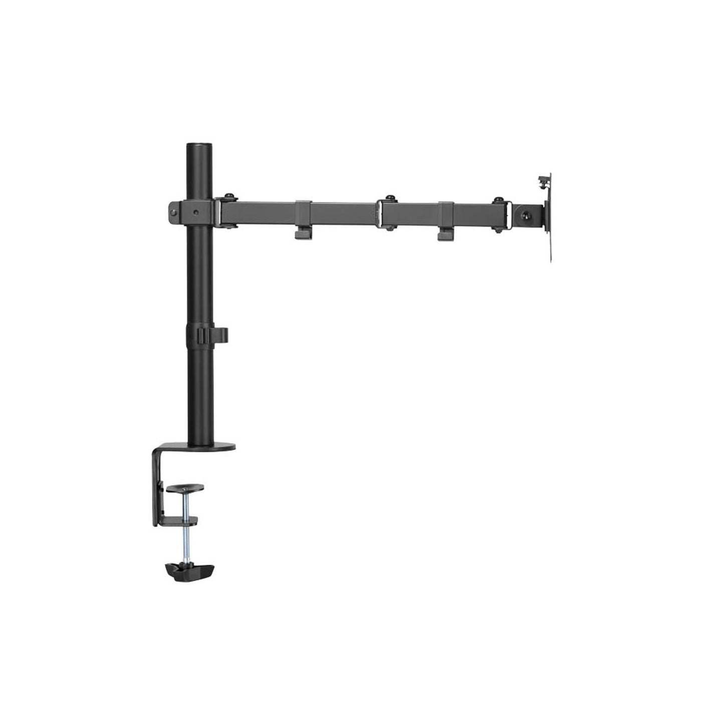 DIGITUS Monitor-Halterung schwarz für 1 Monitor, Tischklemme | DA-90399