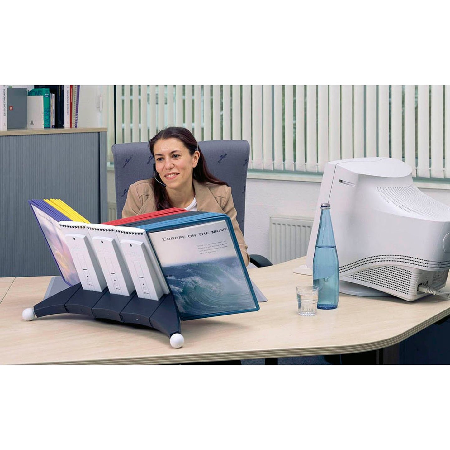 DURABLE Erweiterungselement für Sichttafelsystem SHERPA® DIN A4 ohne Sichttafeln | 5624 57