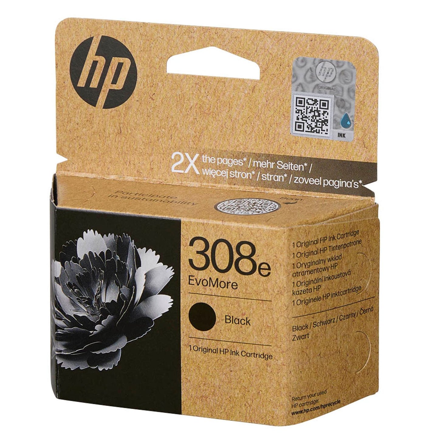 HP 308e () schwarz Druckerpatrone | 7FP22UE