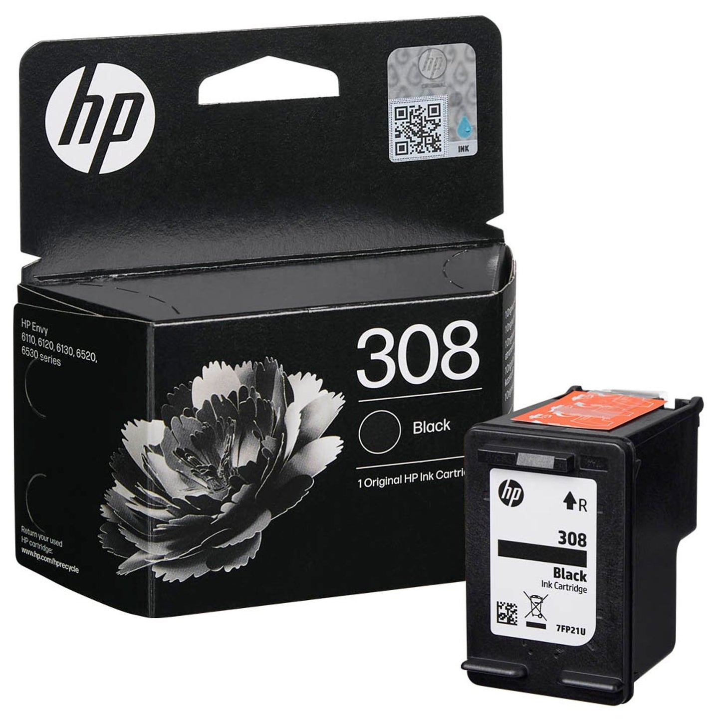 HP 308 () schwarz Druckerpatrone | 7FP21UE