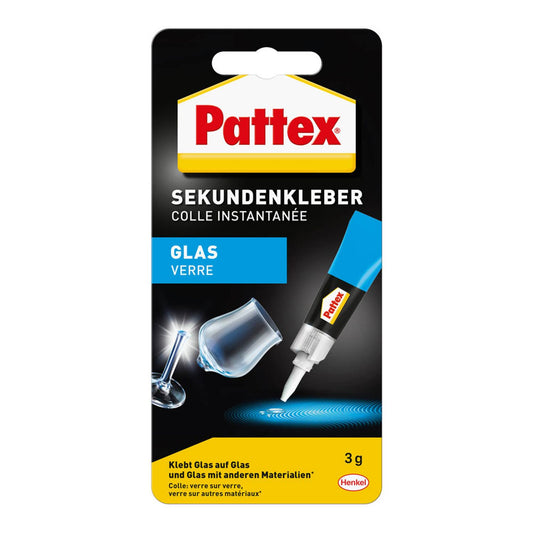 Pattex Glas Sekundenkleber 3,0 g | 9H PSV1C