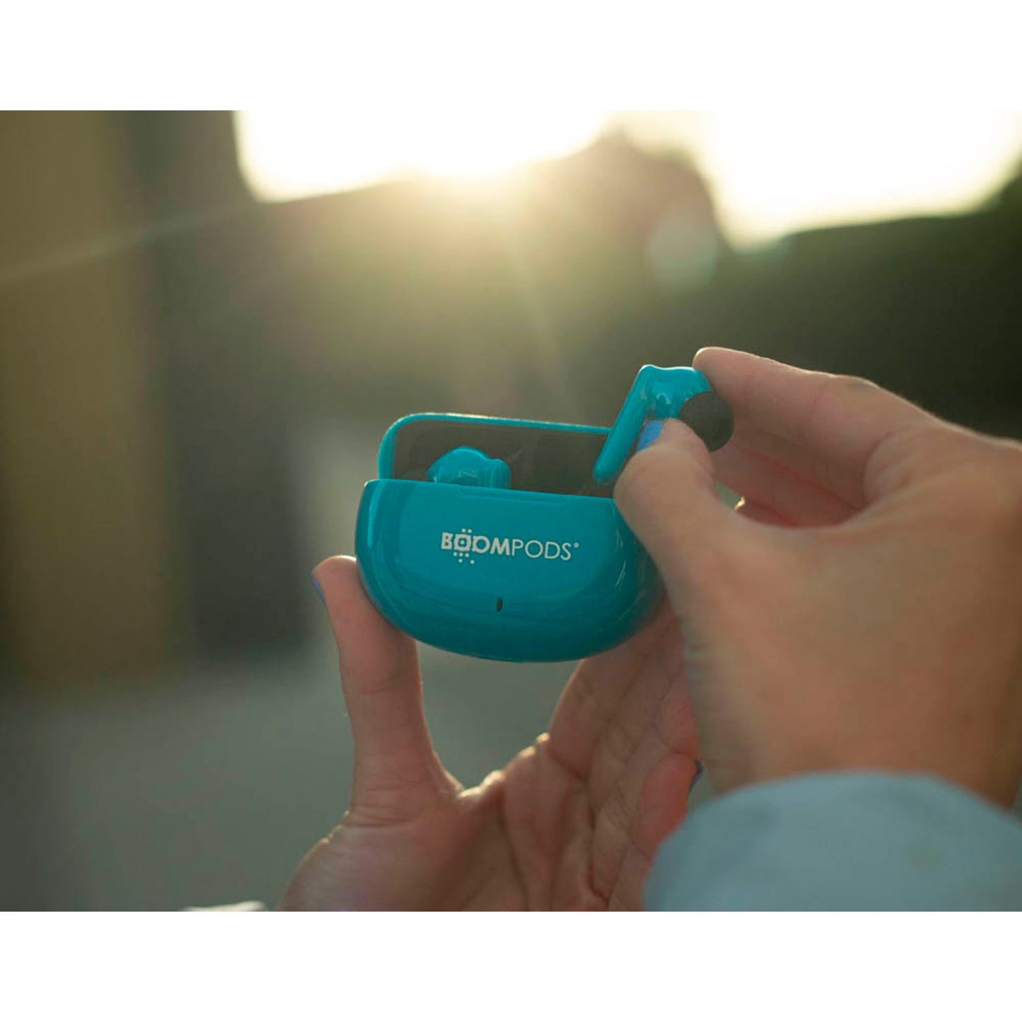BOOMPODS SKIM In-Ear-Kopfhörer blau | SKIBLU