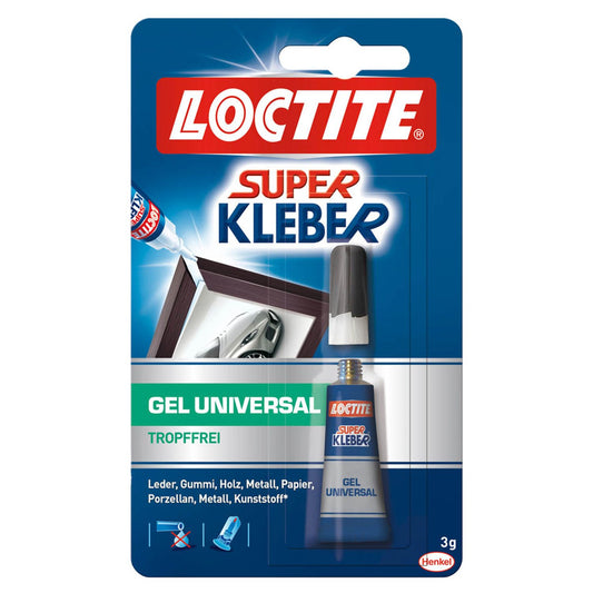 LOCTITE GEL UNIVERSAL Sekundenkleber 3,0 g | 9H LTG1C