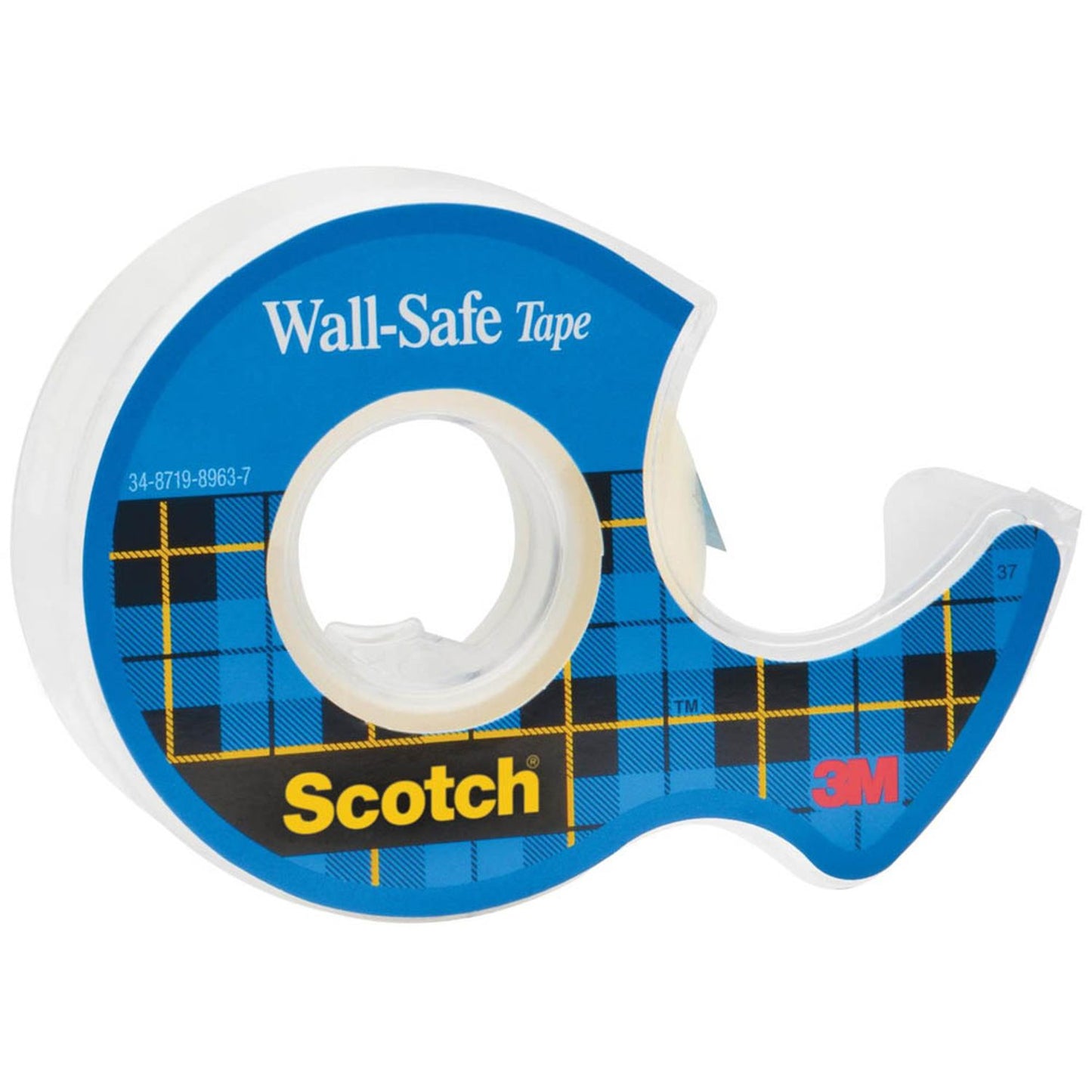 Scotch Klebefilmabroller Wall-Safe Tape blau | 183-EFDG