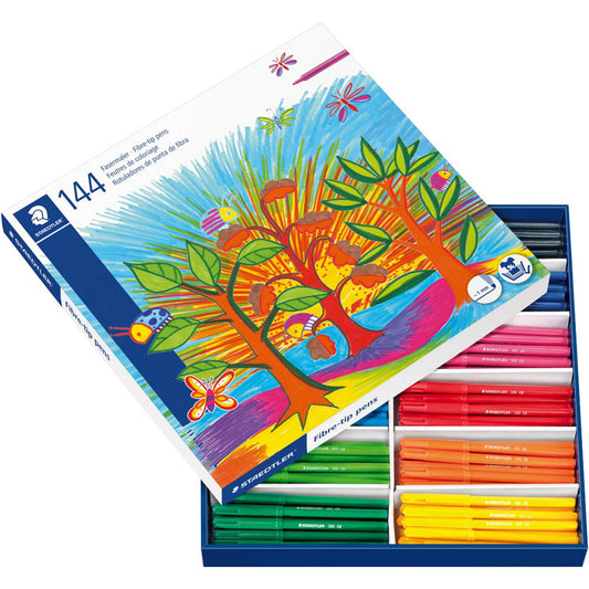 STAEDTLER 325 Filzstifte farbsortiert | 325 C144 | 1 Pack = 144 St.
