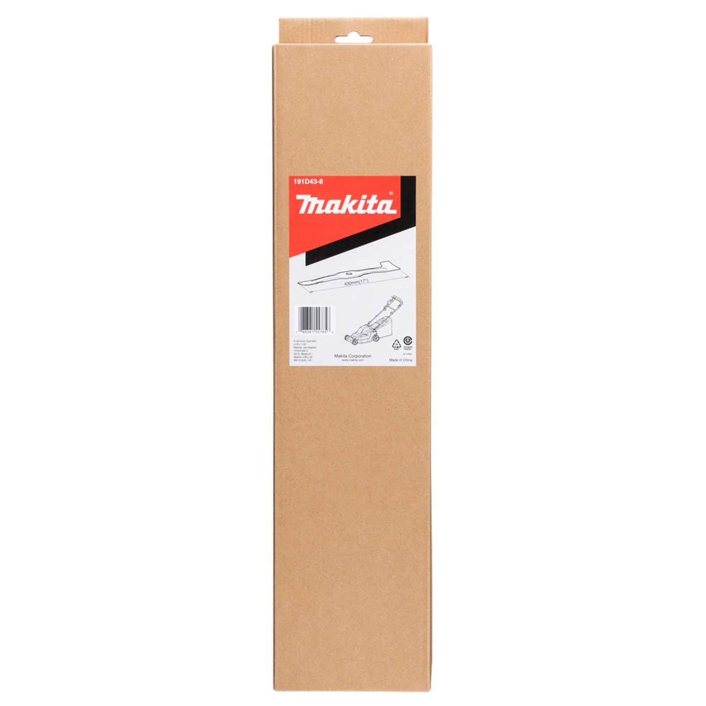 makita Sichelmesser Messer für Rasenmäher 43,0 cm | 191D43-8