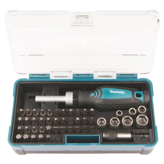 makita mit Ratschenschraubendreher Bit-Set, 47-teilig | B-36170