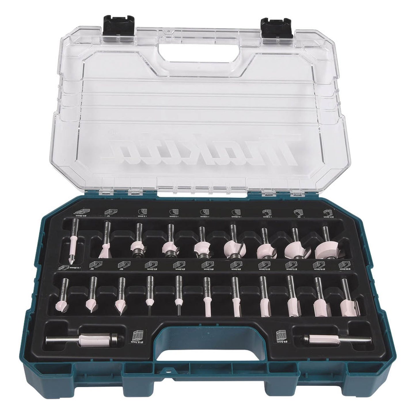 makita Fräser-Set 22-teilig | D-74778
