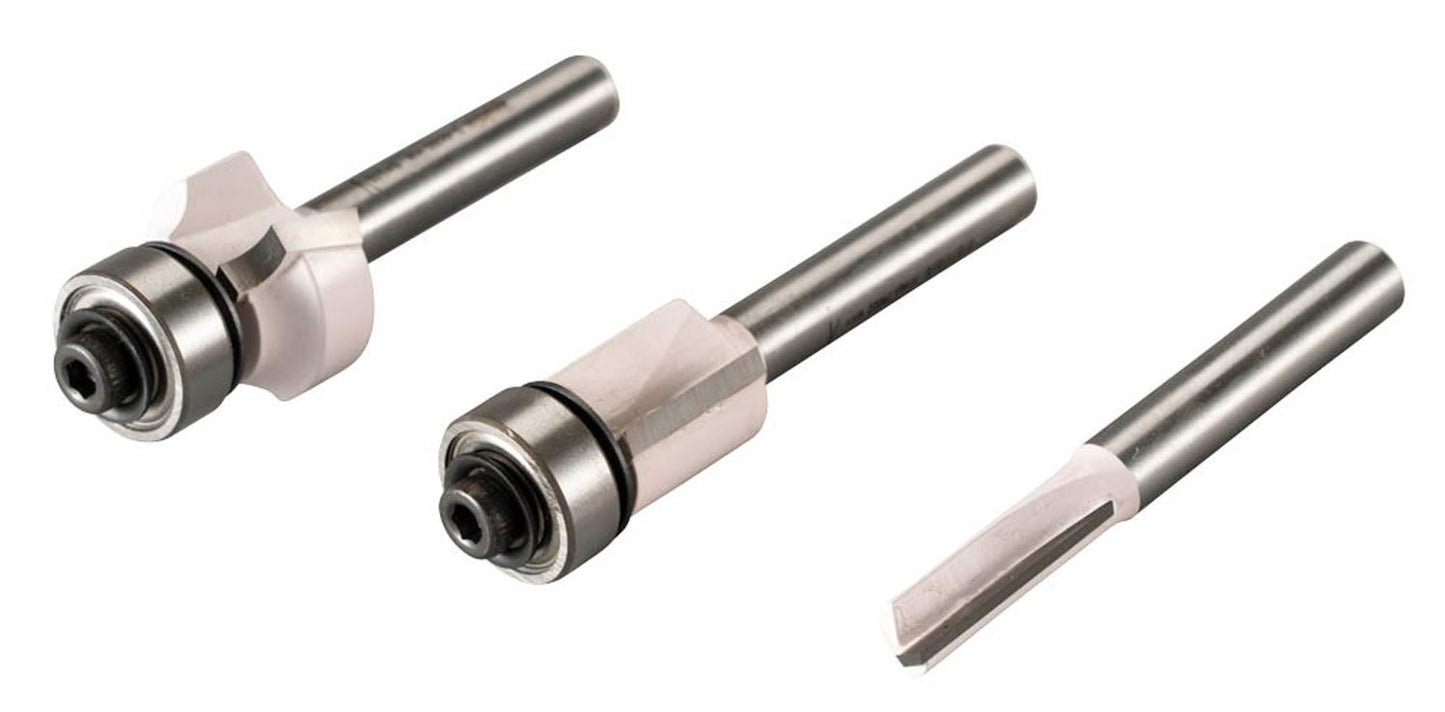makita D- Fräser-Set 3-teilig