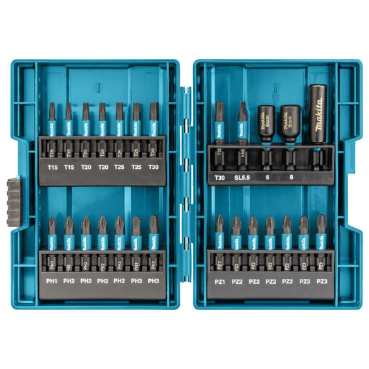 makita Impact Black Bit-Set, 90-teilig | E-03109