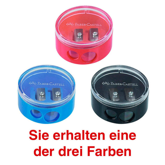 FABER-CASTELL Dosenspitzer doppelt farbsortiert | 185418