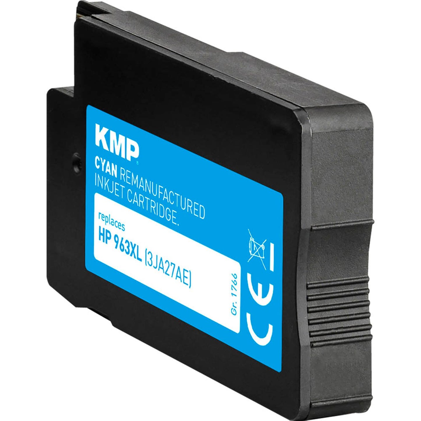 KMP Gold cyan pigmentiert Druckerpatrone kompatibel zu HP 963XL (3JA27AE) | 1766,6003