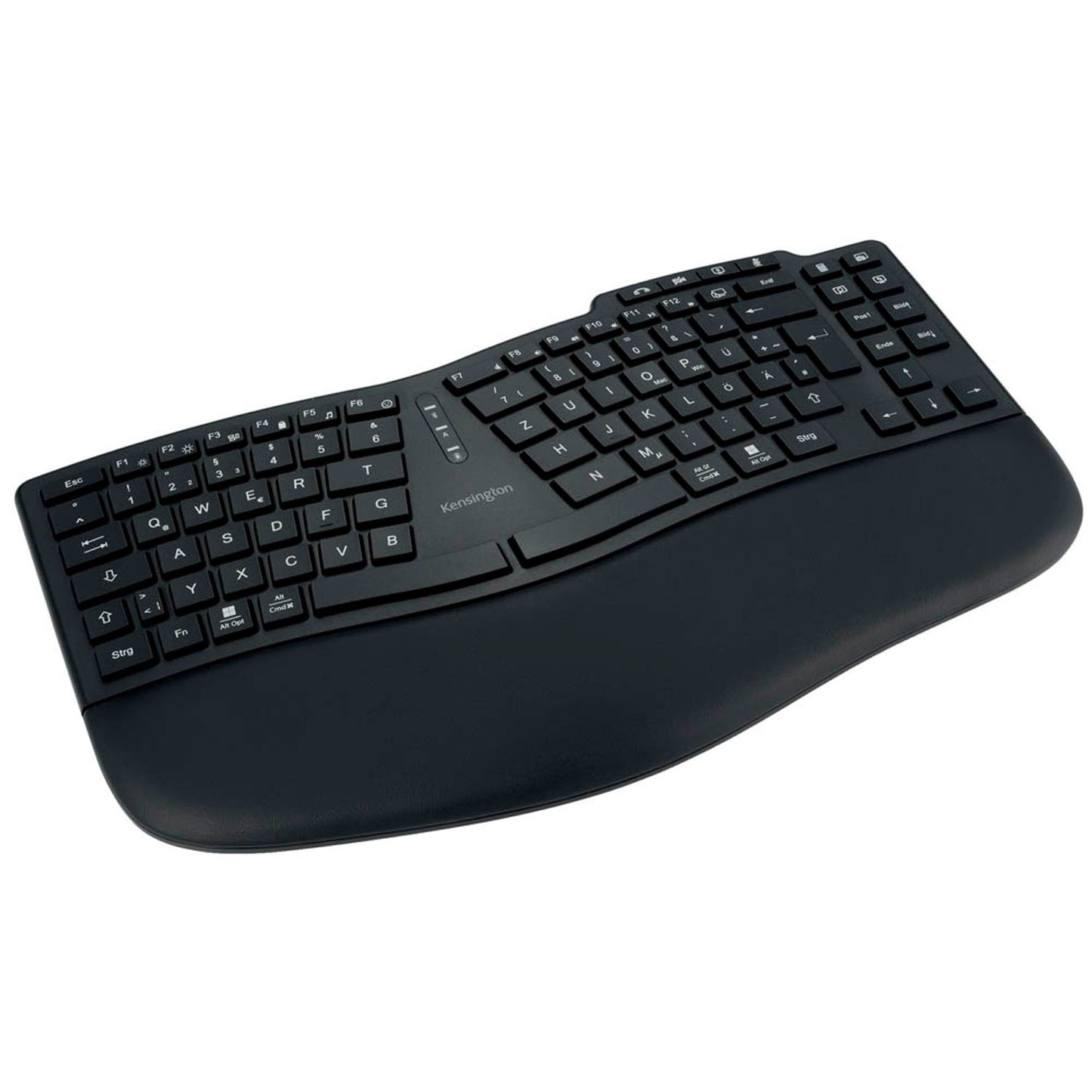 Kensington Pro Fit Ergo KB675 EQ ergonomische Tastatur kabellos schwarz | K75491DE