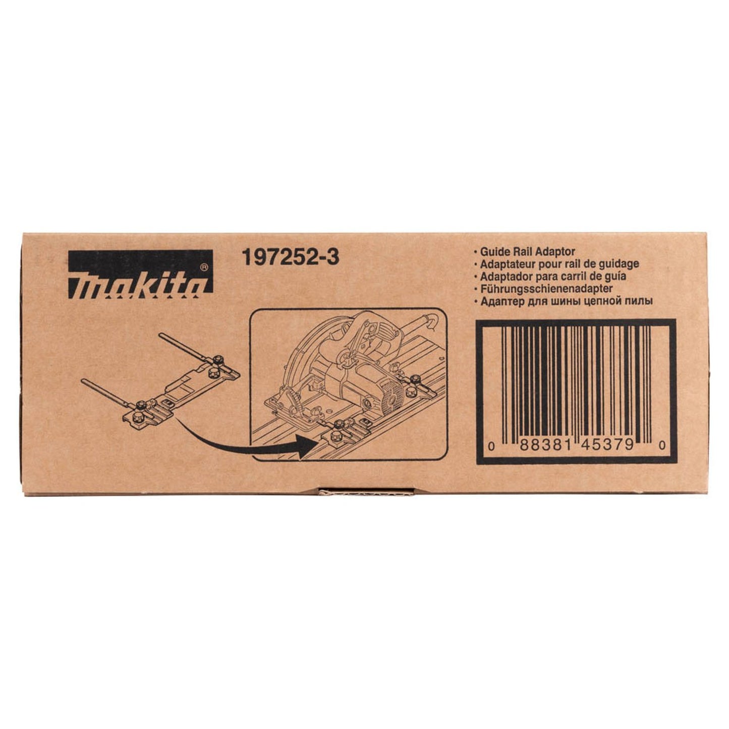 makita für Stichsägen Adapter für Führungsschiene | 197252-3