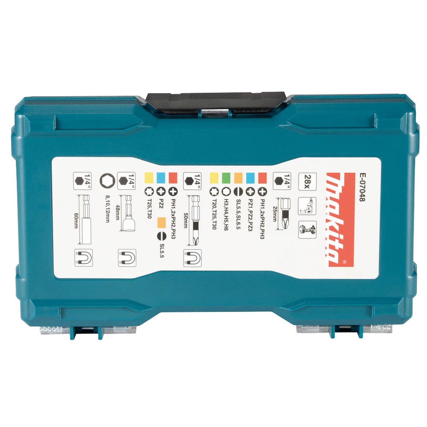 makita Bit-Set, 28-teilig | E-07048