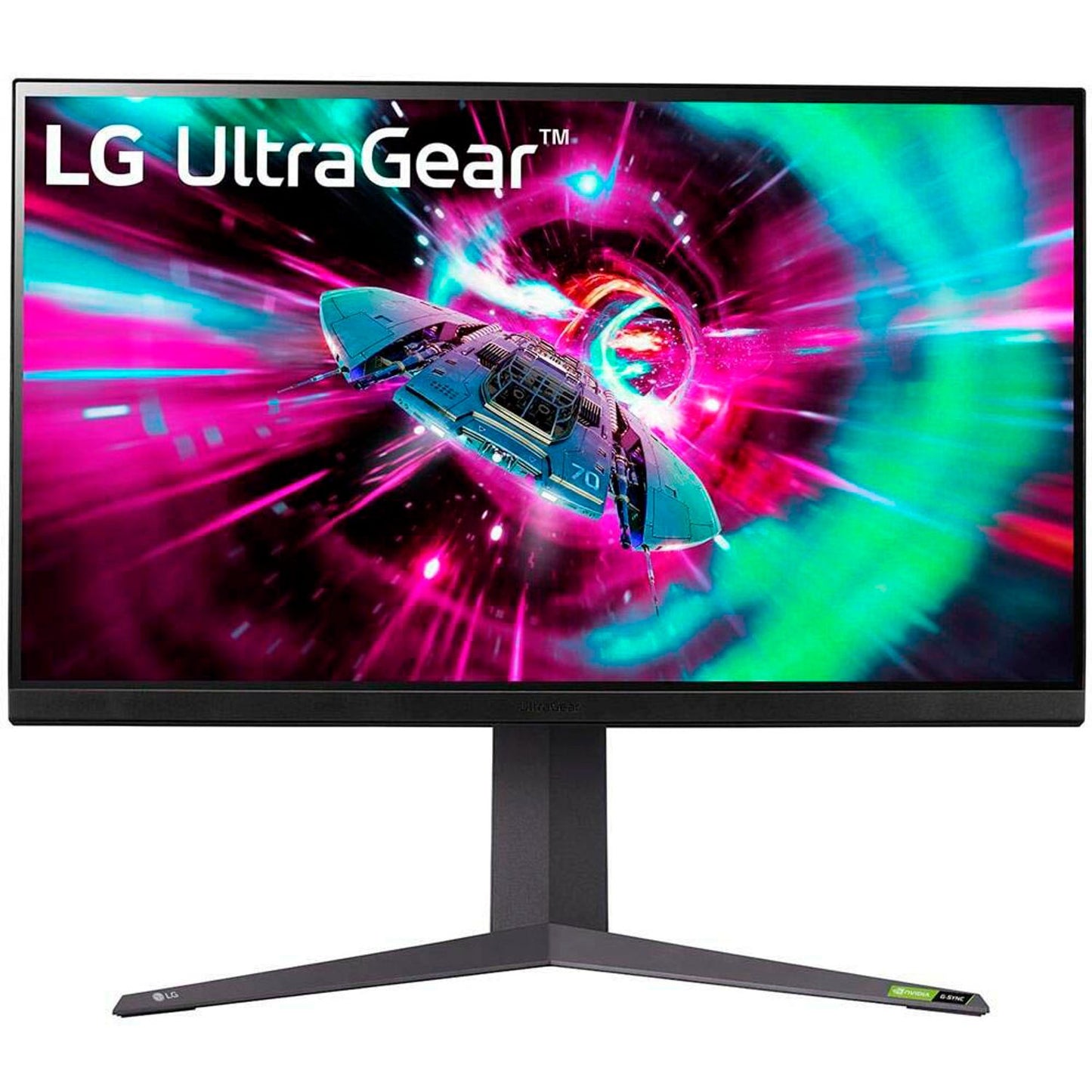 LG UltraGear 32GR93U-B Monitor 80,0 cm (32,0 Zoll) schwarz | 32GR93U-B.AEU
