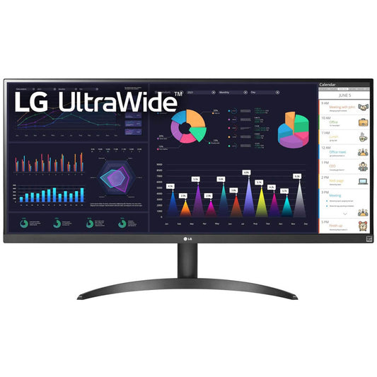 LG Widescreen Monitor 87,0 cm (34,0 Zoll) schwarz | 34WQ500-B