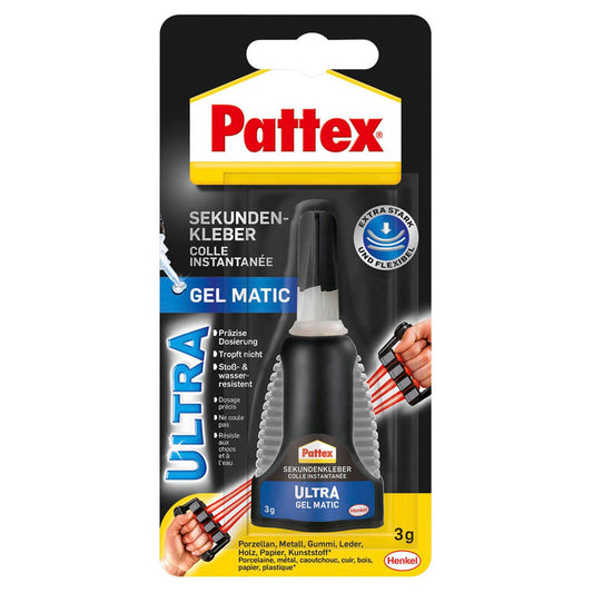Pattex Ultra Gel Matic Sekundenkleber 3,0 g | 9H PSG5C