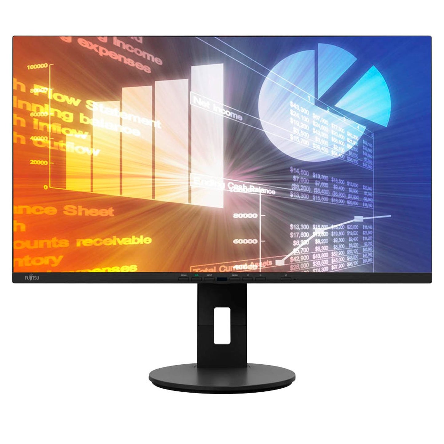 FUJITSU P2711 TS Monitor 69,0 cm (27,0 Zoll) schwarz | S26361-K1703-V160