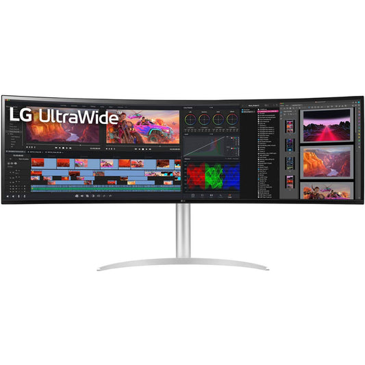 LG Curved Monitor 124,0 cm (49,0 Zoll) weiß | 49BQ95C-W