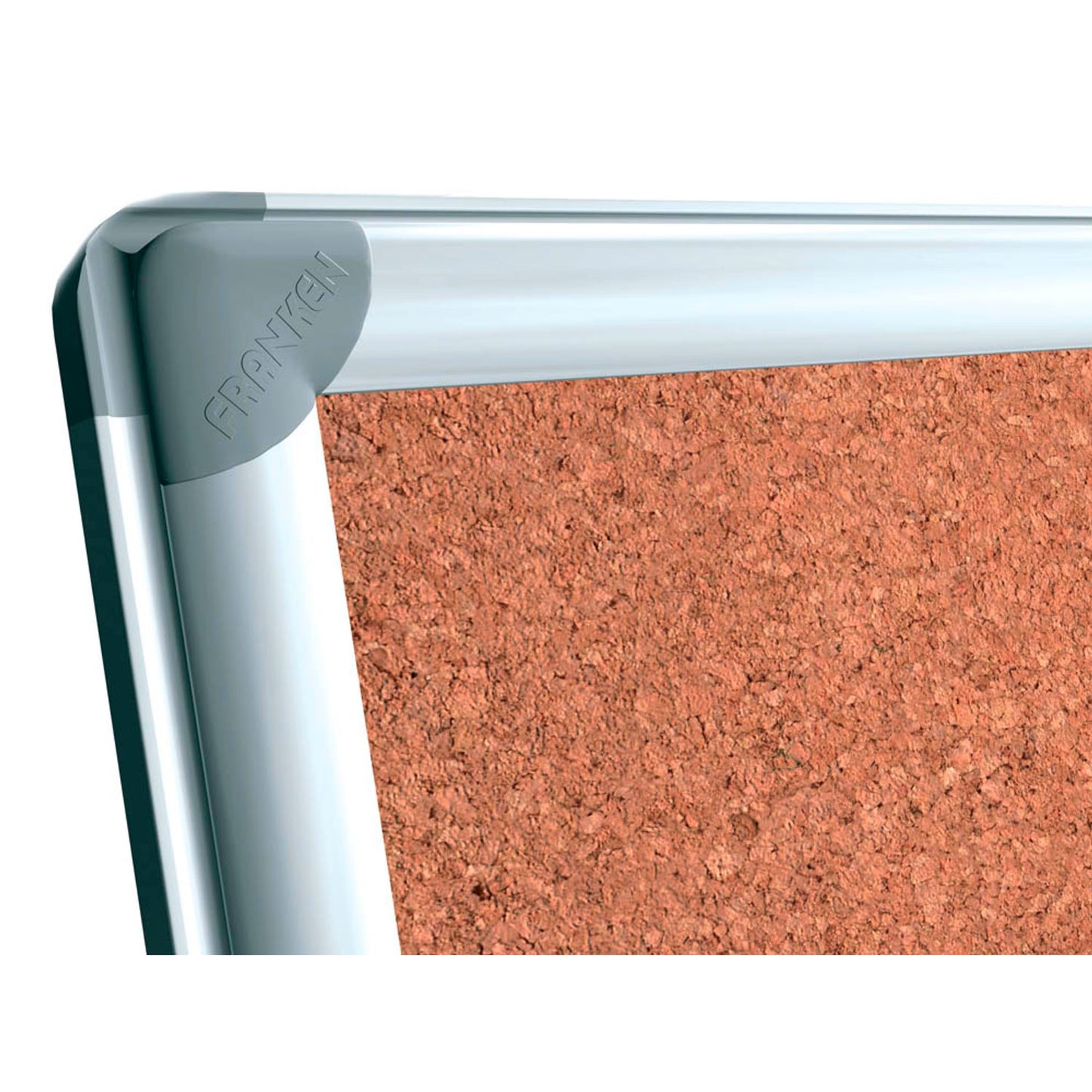 FRANKEN Pinnwand PRO 180,0 x 120,0 cm Kork braun | KT8405