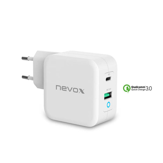 nevox GaN-Ladeadapter weiß, 65 Watt | 1889