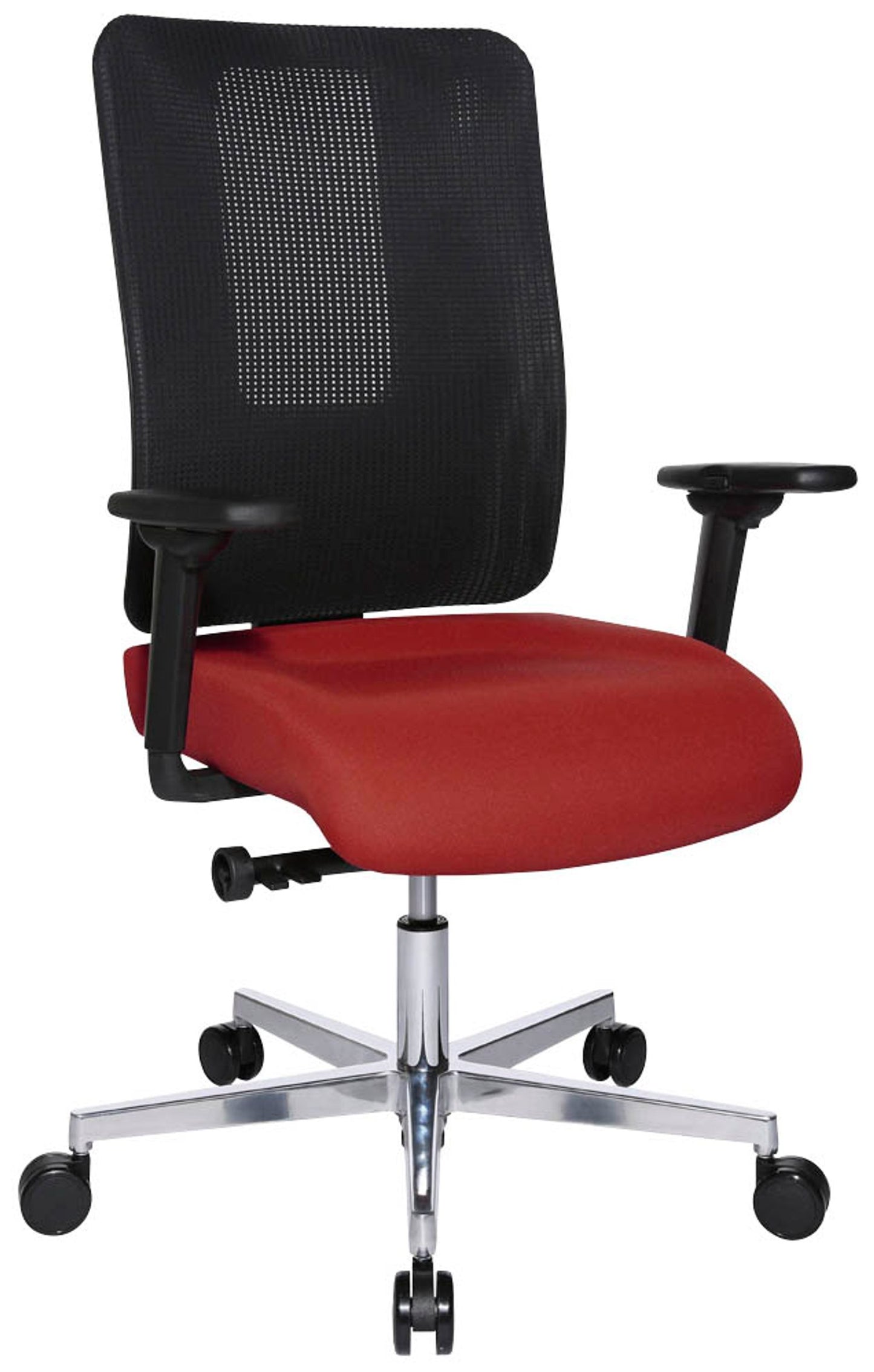 Topstar Bürostuhl Sitness Open X (N) Deluxe Alu mit Schiebesitz, OX39WTW2, Gestell alu
