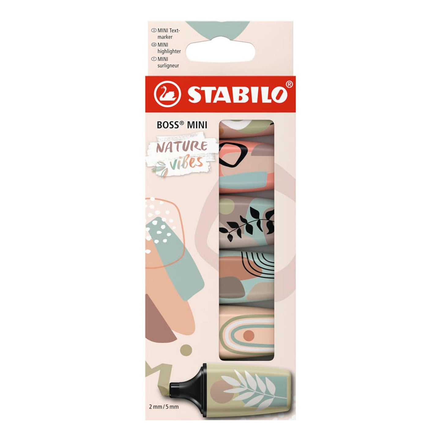 STABILO BOSS MINI Textmarker farbsortiert, 6 St.
