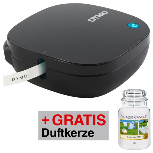 DYMO AKTION: LetraTag 200B Beschriftungsgerät + GRATIS Yankee Candle Clean Cotton Kerze im Glas | 2172855
