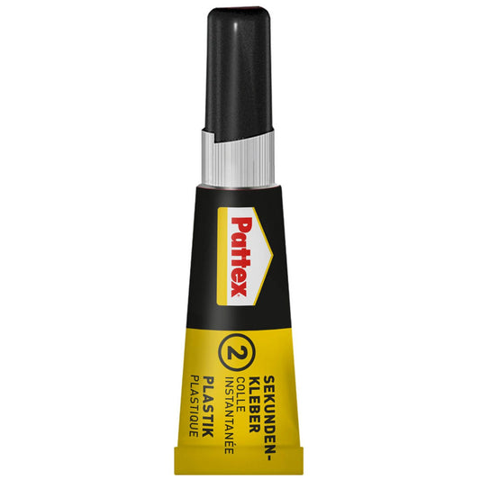 Pattex PLASTIX Sekundenkleber 2,0 g | 9H PSA1C
