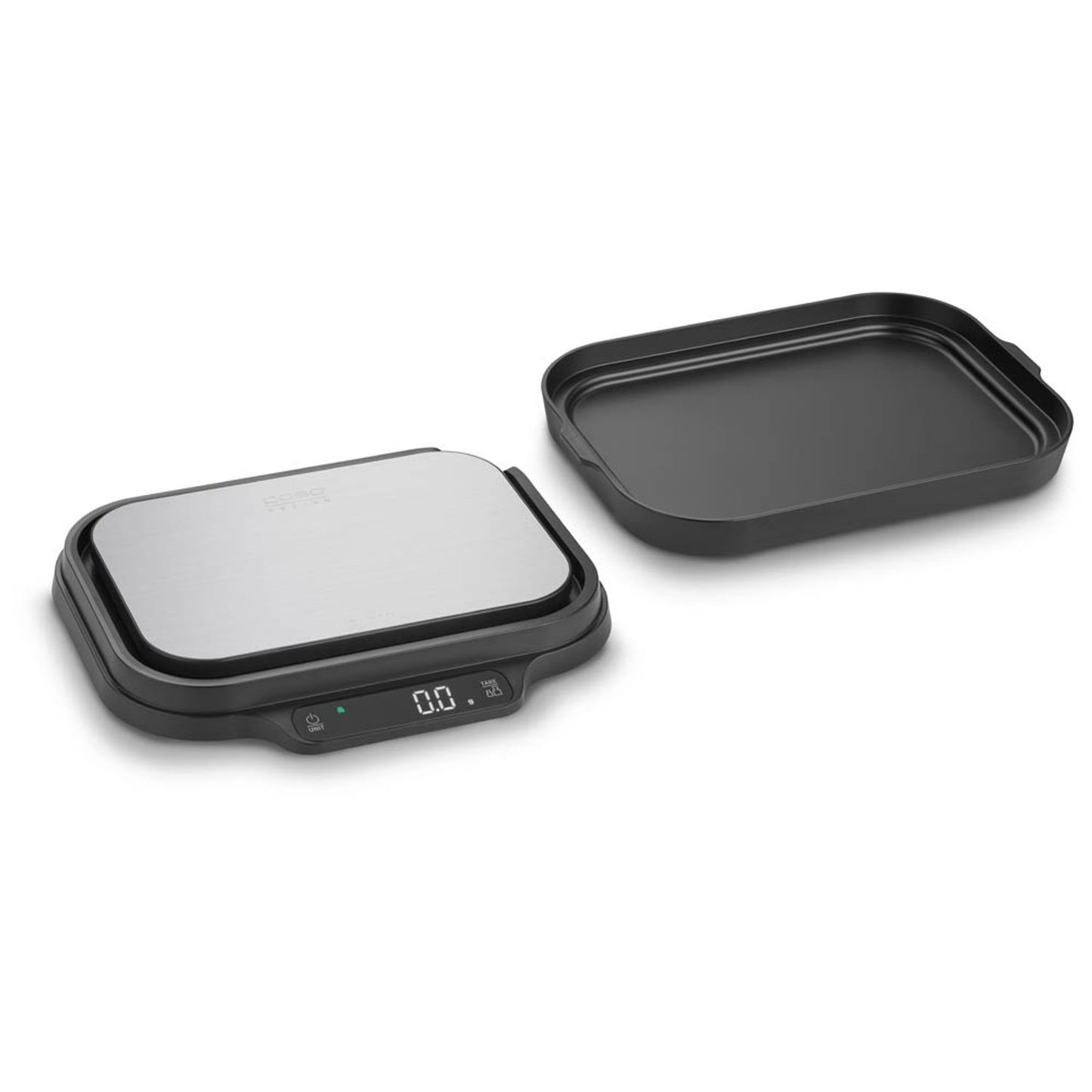 caso® Küchenwaage KitchenDuo silber für max. 15,0 kg | 3291