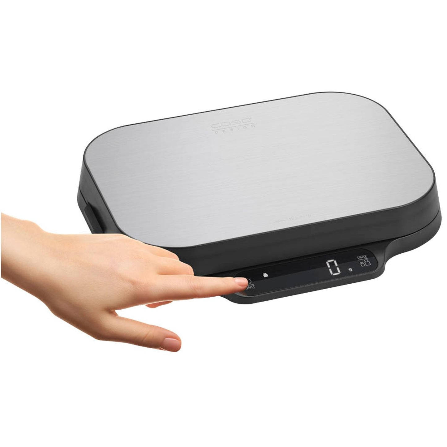 caso® Küchenwaage KitchenDuo silber für max. 15,0 kg | 3291
