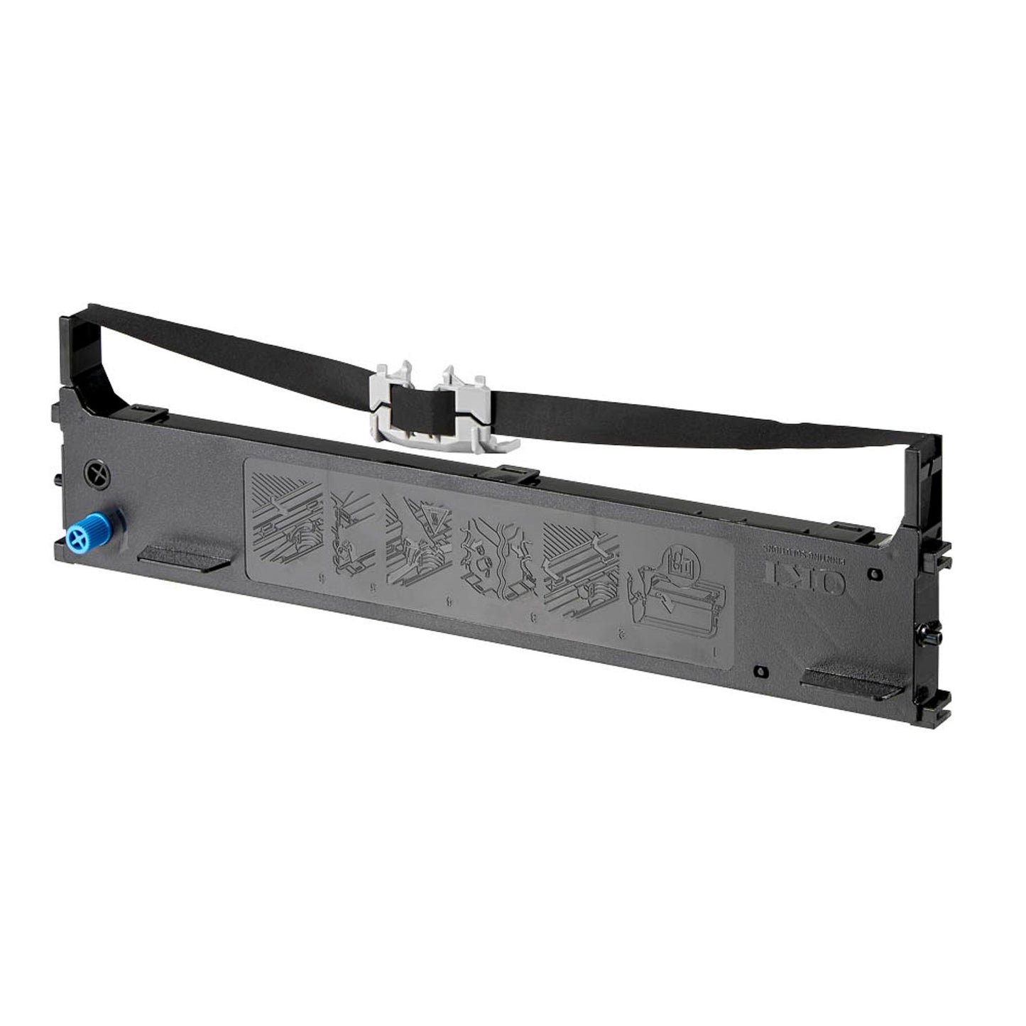 OKI schwarz Farbband | 43821103