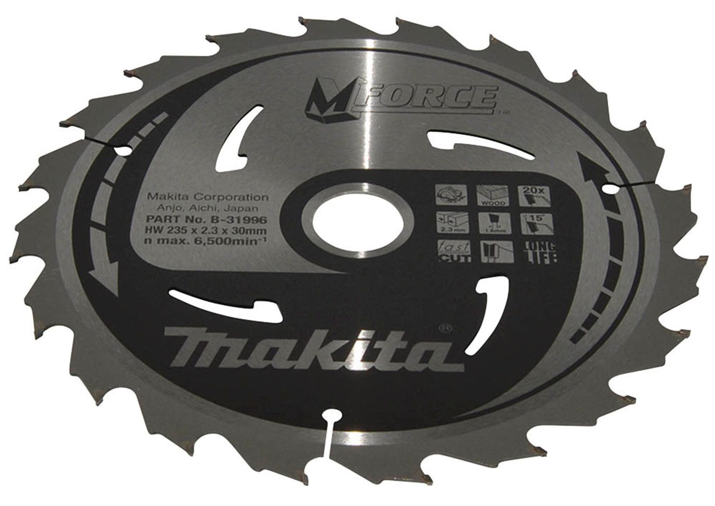 makita M-FORCE Kreissägeblatt 235,0 mm