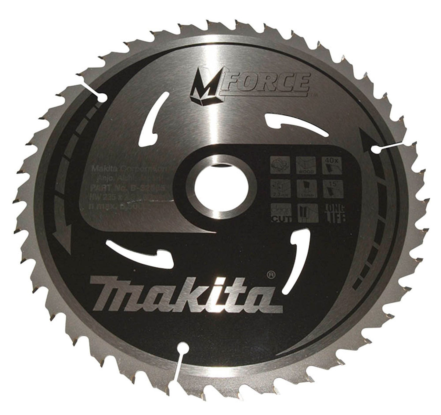 makita M-FORCE Kreissägeblatt 235,0 mm