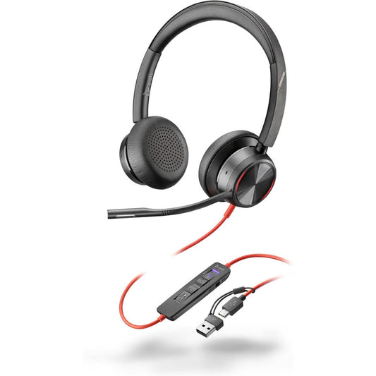 poly Blackwire 8225 Bluetooth-Headset schwarz | 8X225AA