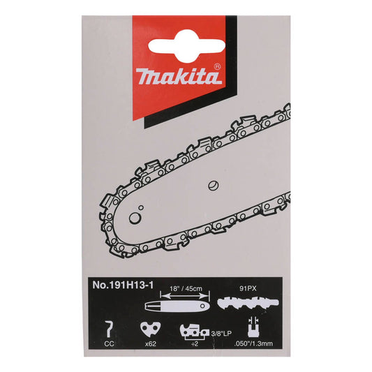 makita 91PX, Sägekette 45,0 cm, 3/8 Zoll, 1,3 cm | 191H13-1