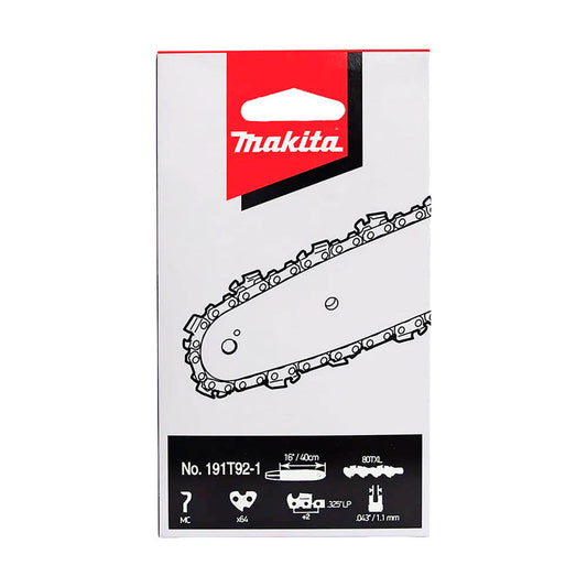makita 80TXL, Sägekette 40,0 cm, 0,325 Zoll, 1,1 mm | 191T92-1