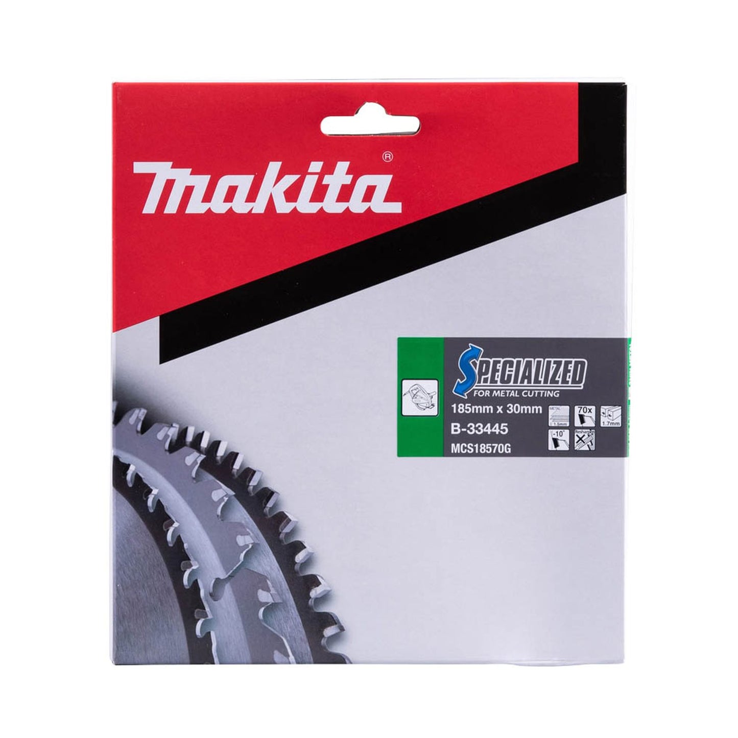 makita SPECIALIZED Kreissägeblatt 185,0 mm, 70 Zähne | B-33445