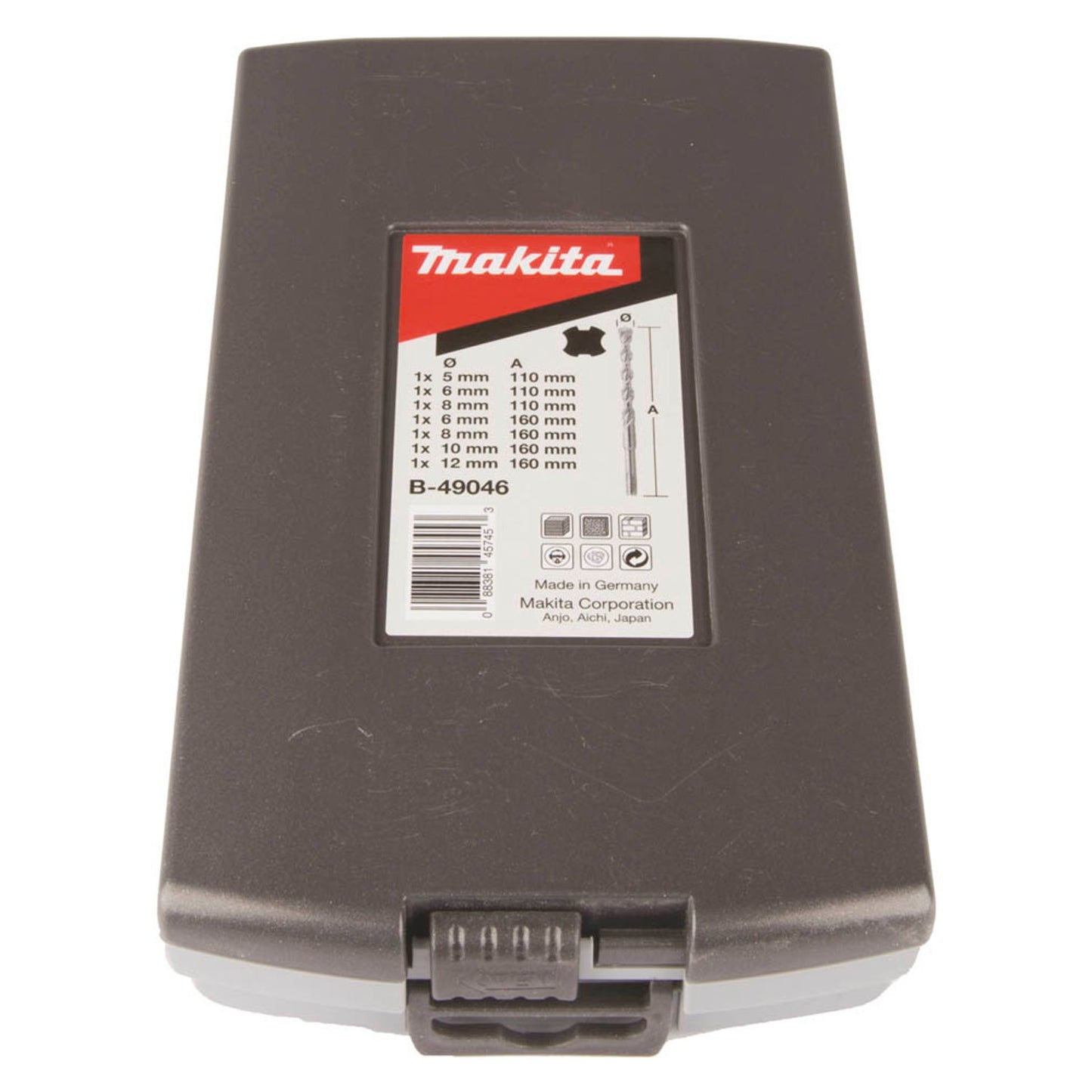 makita Betonbohrer-Set, 7-teilig | B-49046