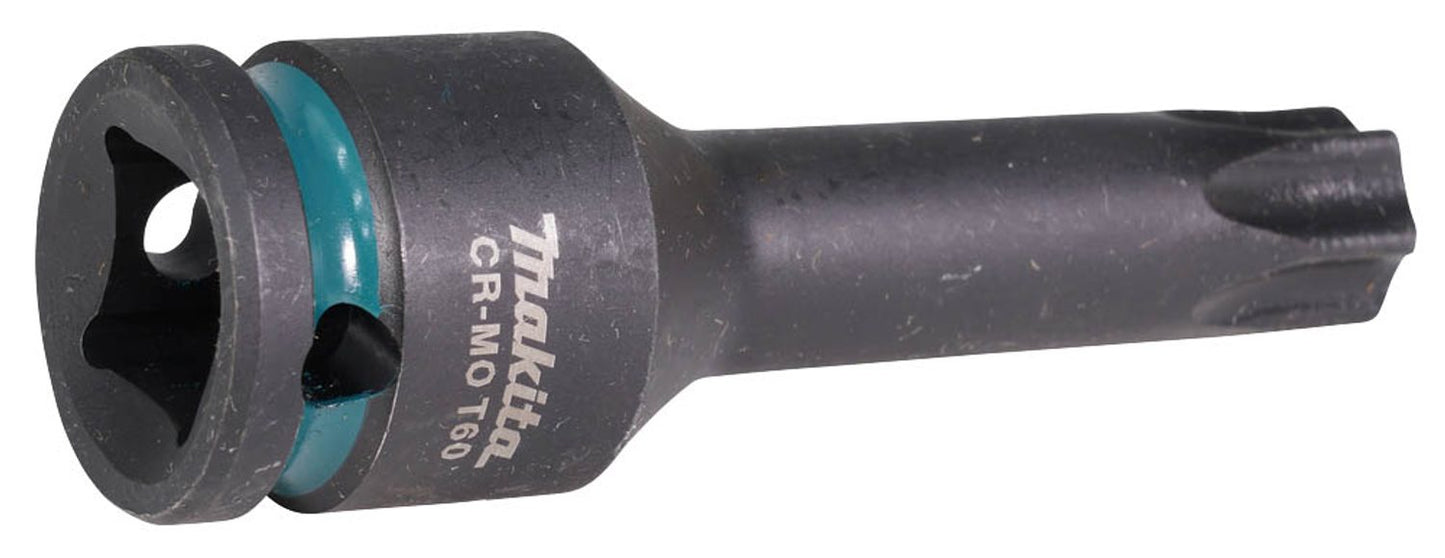 makita Impact Black 1/2" Torx Steckschlüsseleinsatz Länge: 78,0 mm