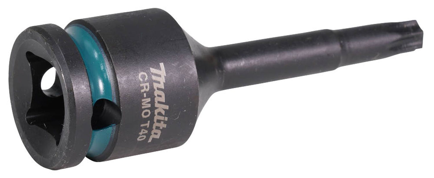 makita Impact Black 1/2" Torx Steckschlüsseleinsatz Länge: 78,0 mm