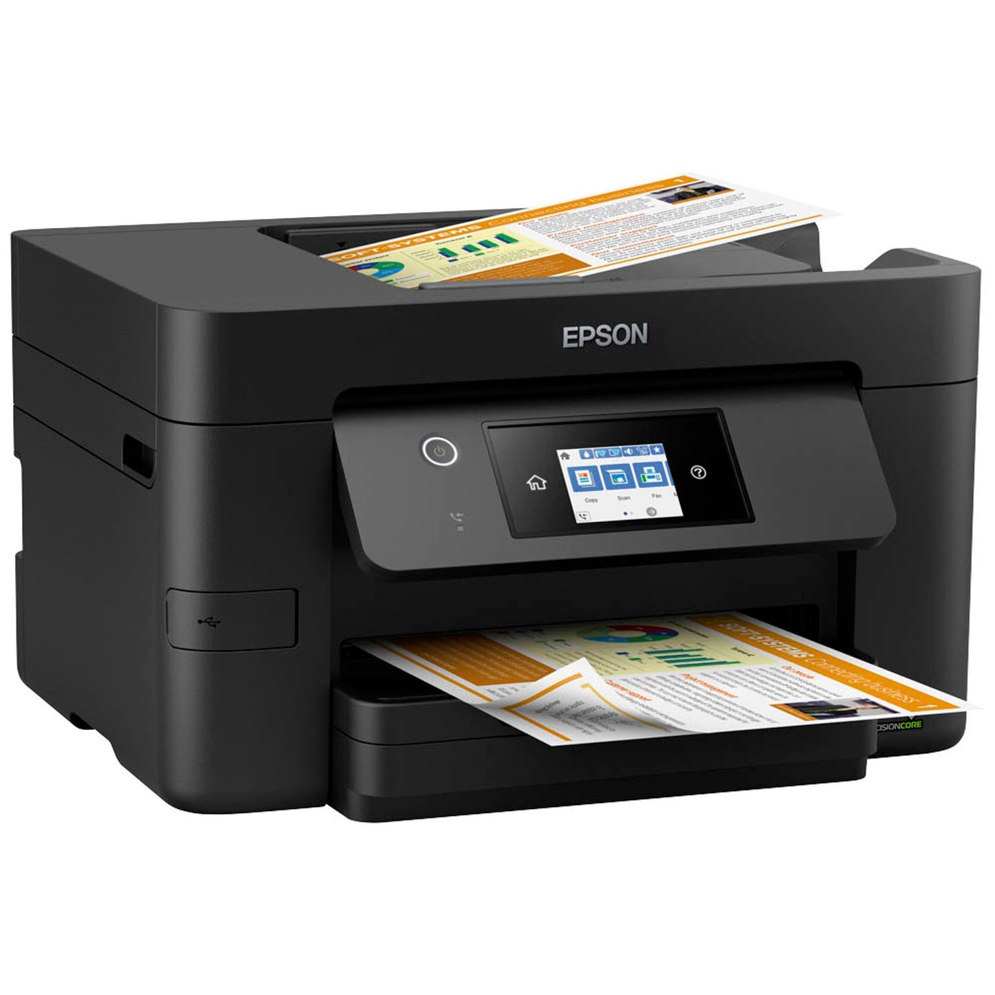 EPSON WorkForce Pro WF-3820DWF 4 in 1 Tintenstrahl-Multifunktionsdrucker schwarz | C11CJ07403