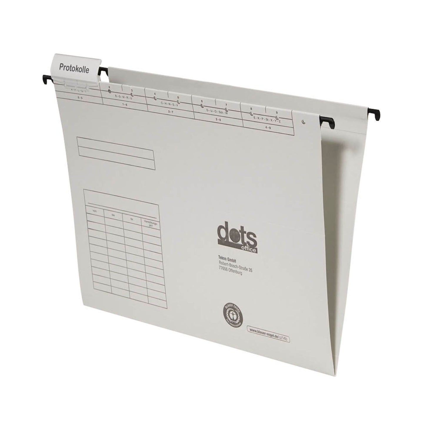 dots Hängemappen lichtgrau | 627289 | 1 Pack = 25 St.